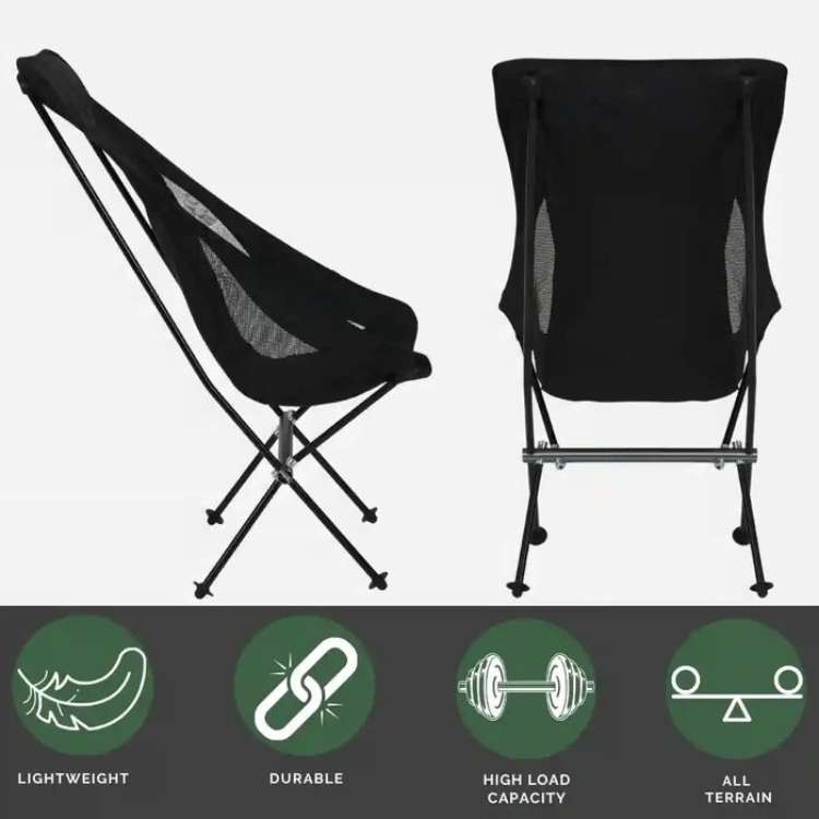 Comfort Anywhere – Ultralight Folding Chair for Camps, Beaches & Festivals