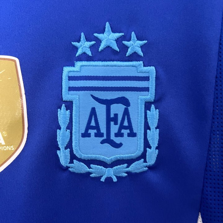 Messi Argentina Kids Football Kit 2024 Away