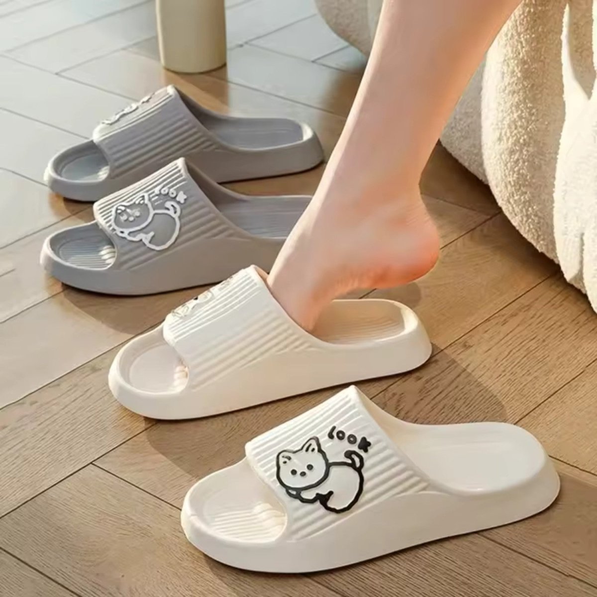 Cartoon Style EVA Slippers for Women