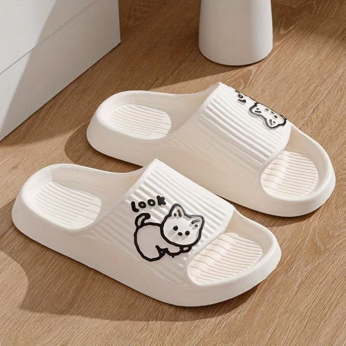 Cartoon Style EVA Slippers for Women