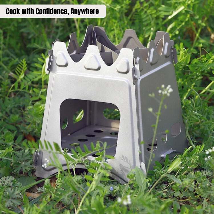 Compact Camping Firewood Stove