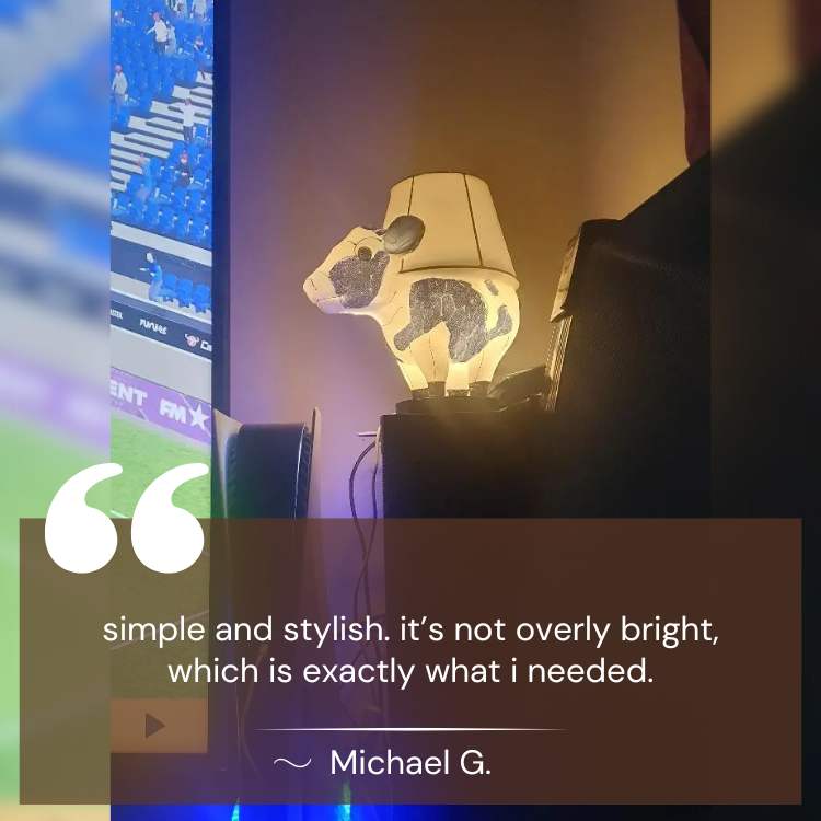 CowCraft LED Table Lamp