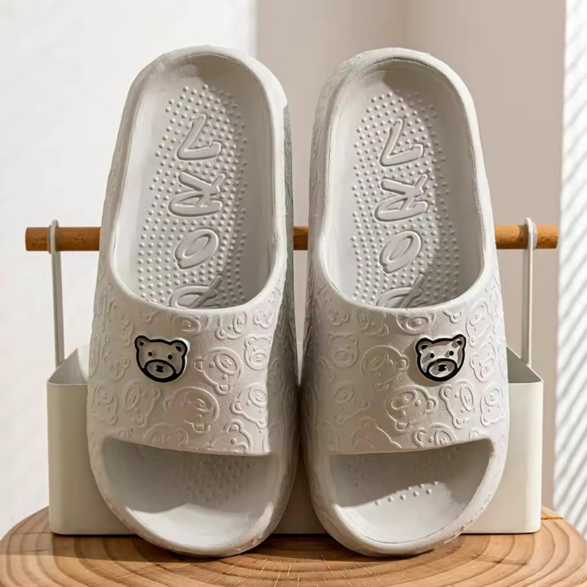 Cute Bear EVA Slides for Women
