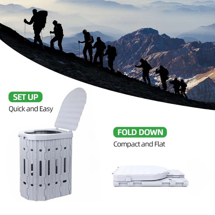 ExpressGo Premium Folding Toilet