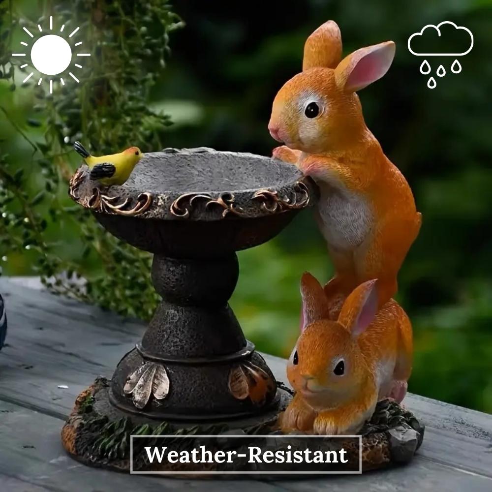 Garden Bunny Solar Lamp
