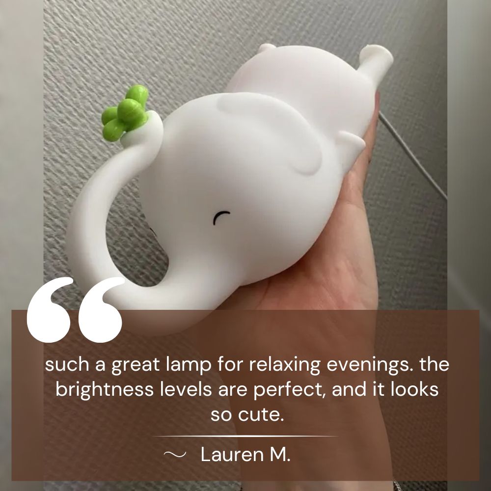 GlowElephant Night Light