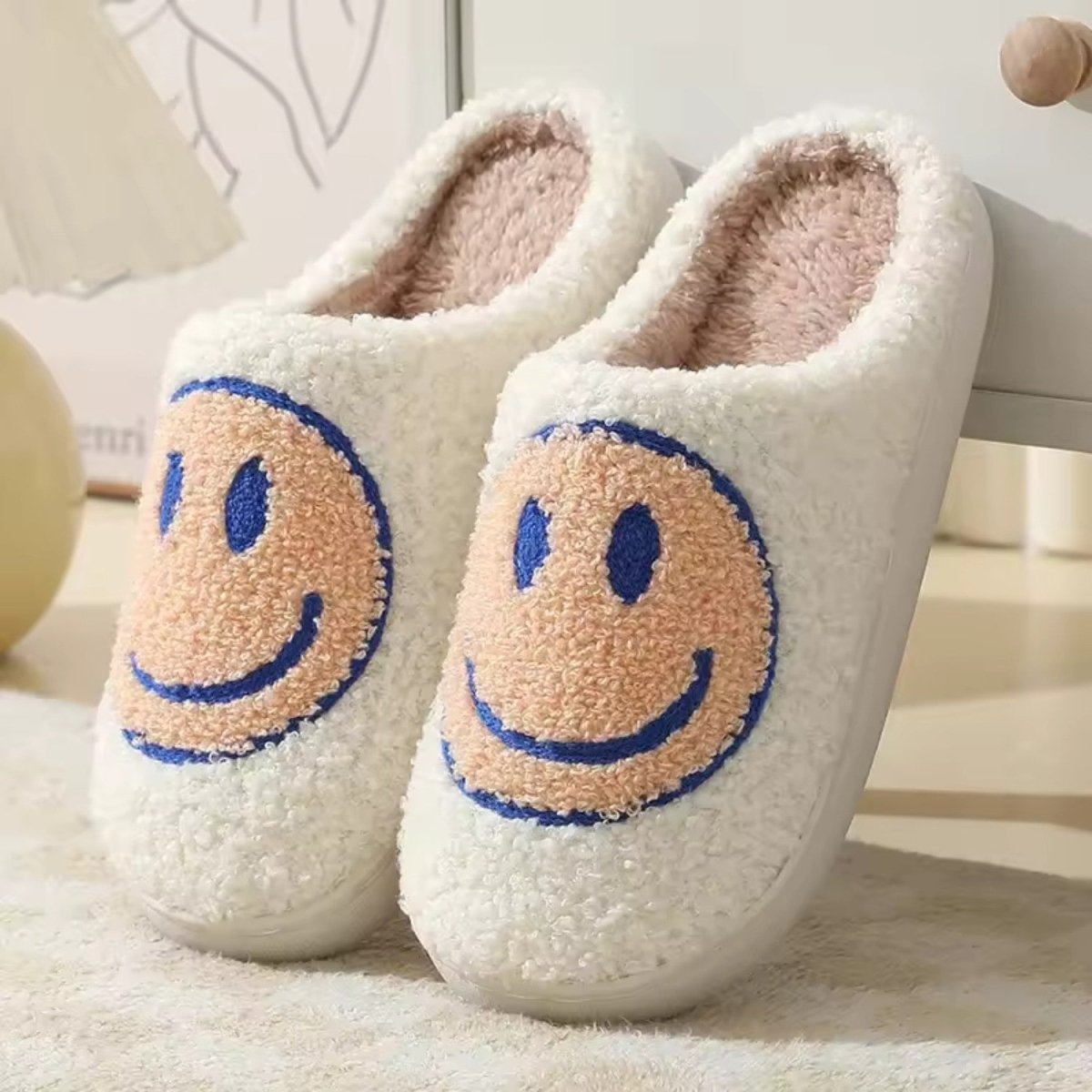 HappyStep Plush Slippers for Ladies