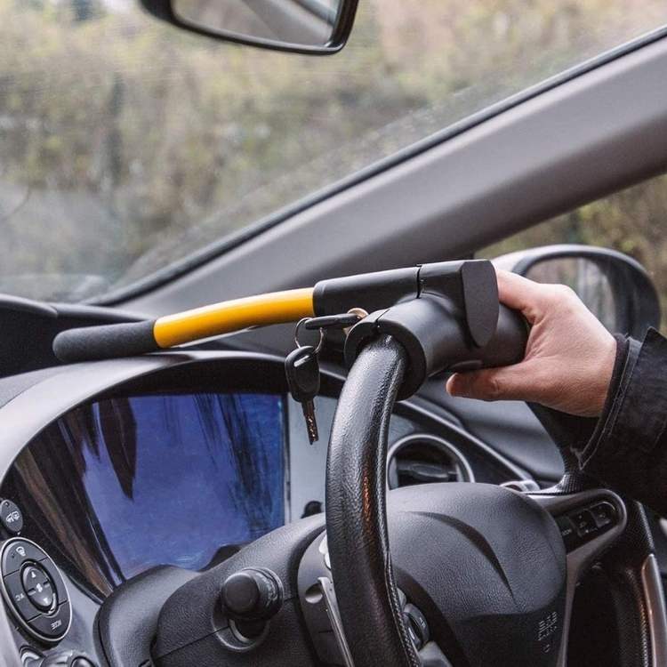 Heavy-Duty Universal Steering Wheel Lock