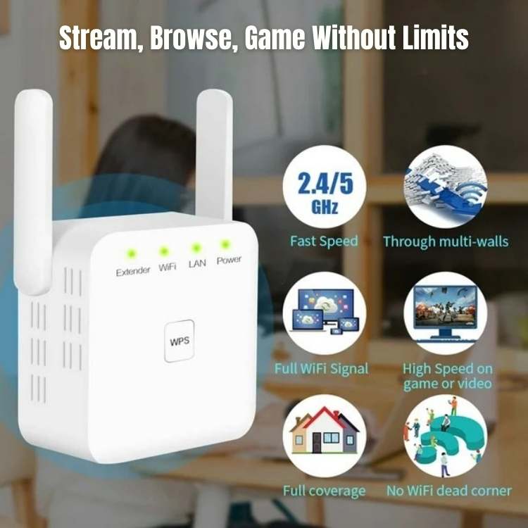 High-Speed 5G WiFi Booster