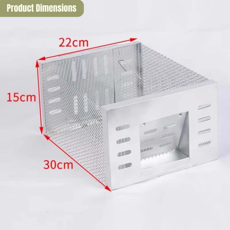 NoEscape Stainless Mouse Trap