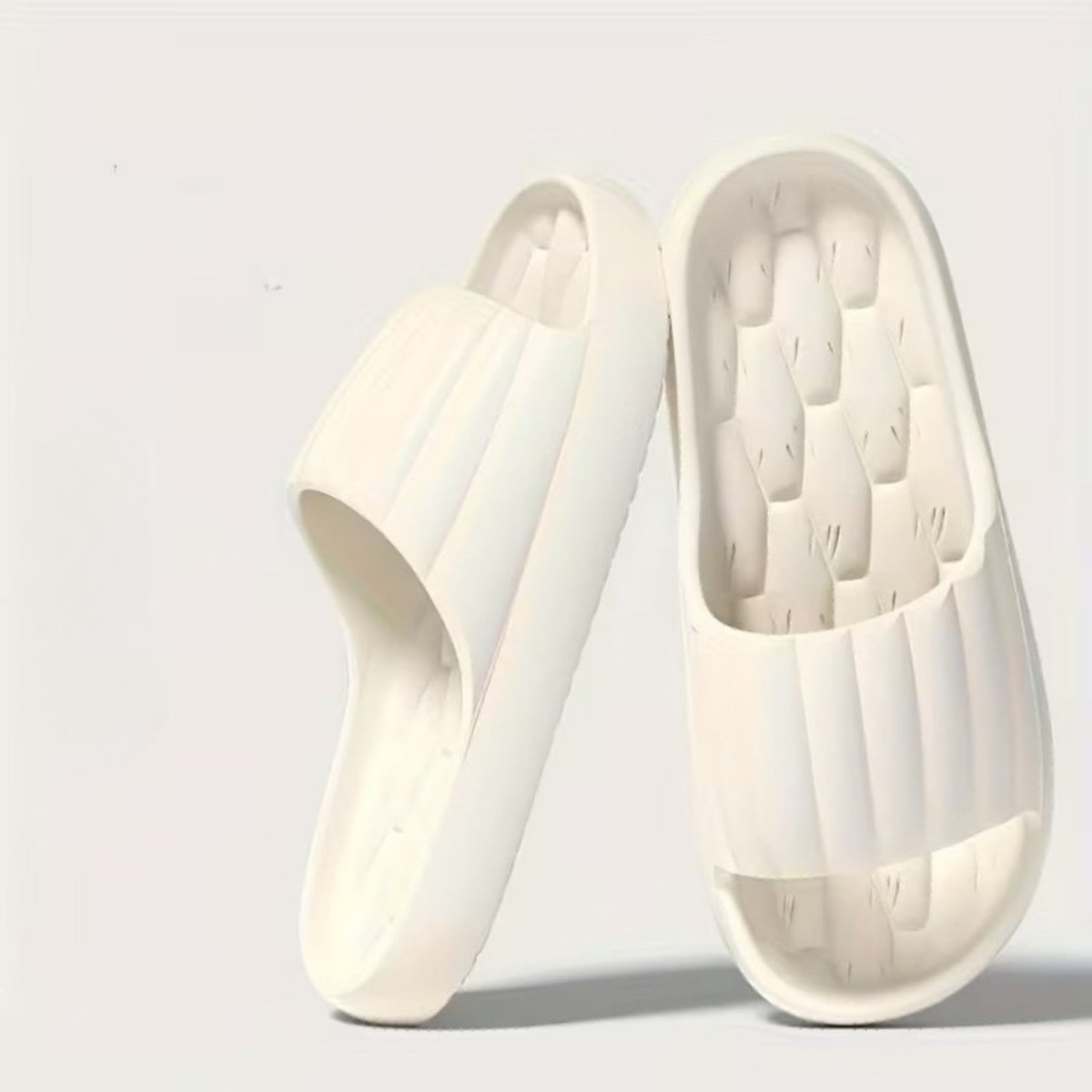 Round-Toe Soft-Sole EVA Slides for Women