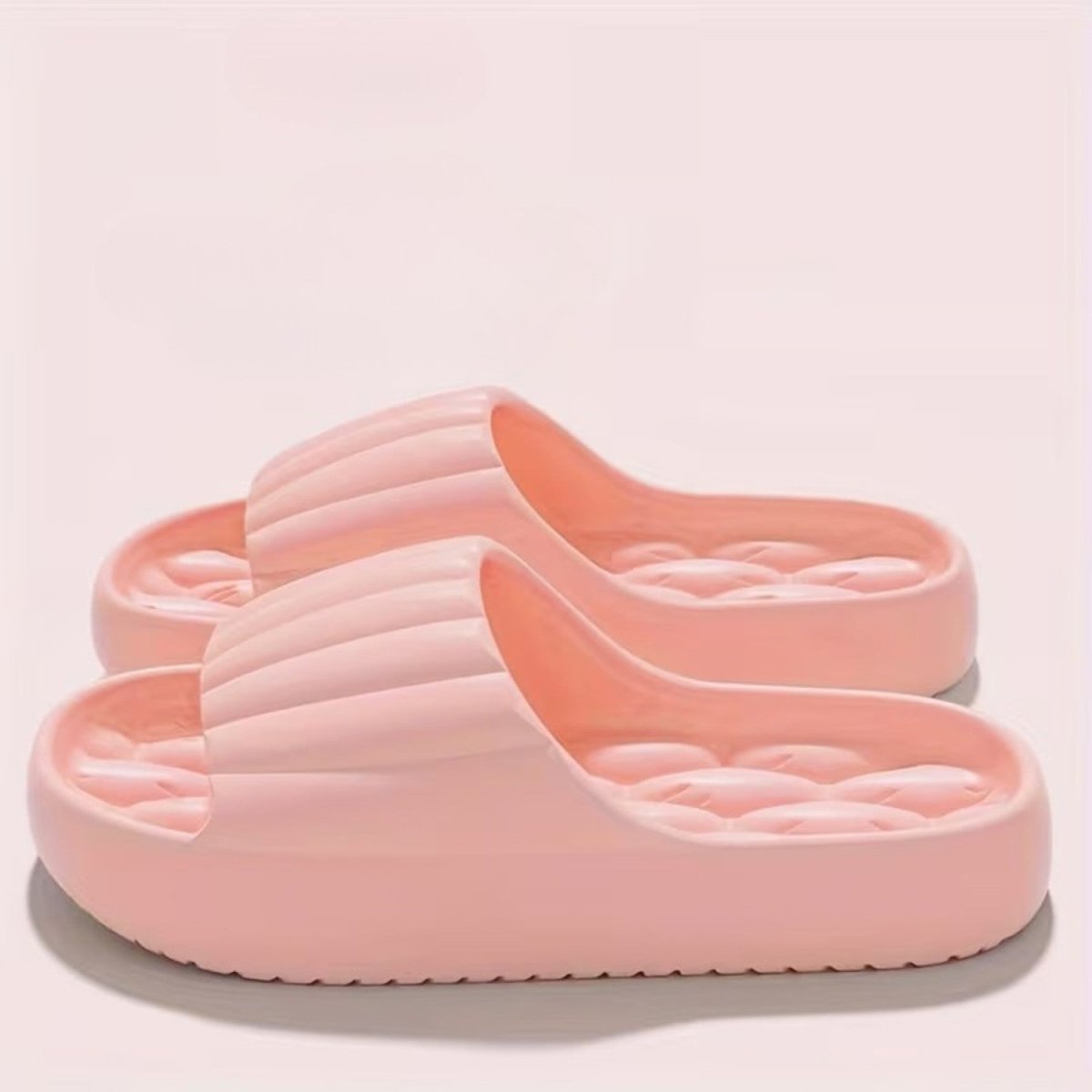 Round-Toe Soft-Sole EVA Slides for Women