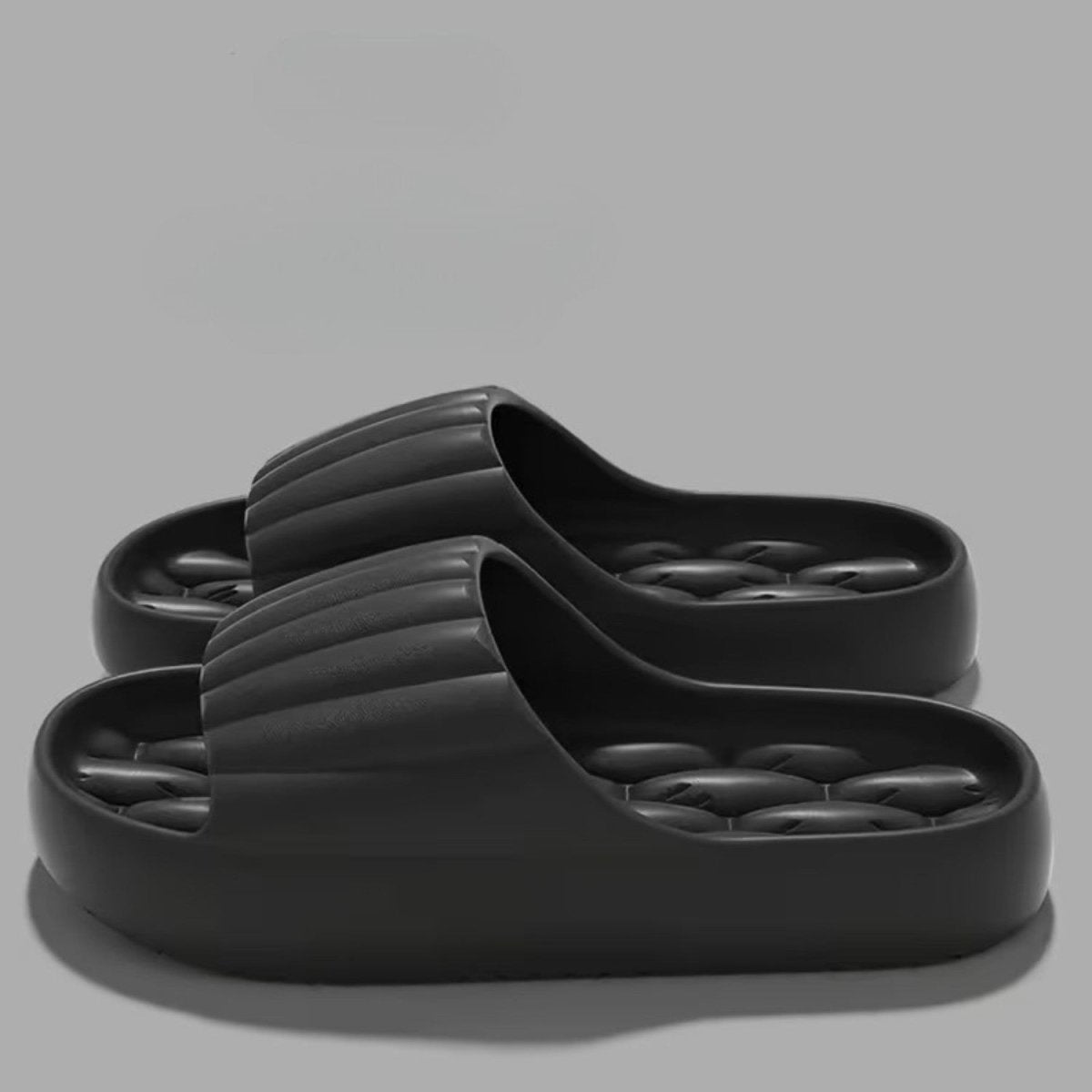 Round-Toe Soft-Sole EVA Slides for Women
