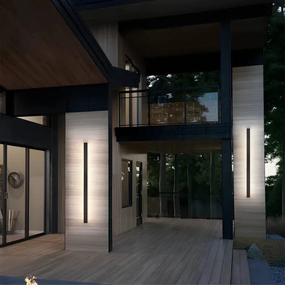 Slim LED Backlit Wall Light