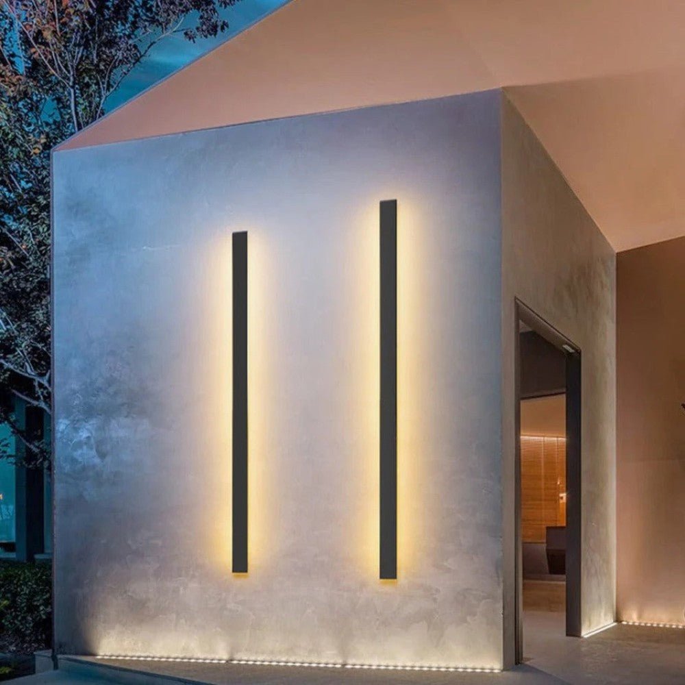 Slim LED Backlit Wall Light