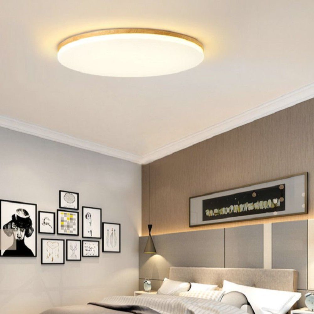 Soft Glow Natural LED Ceiling Lamp