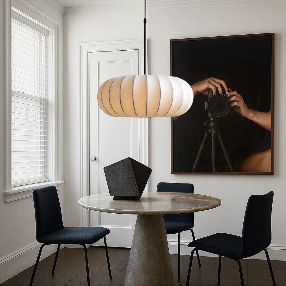 Soft Silk Glow Pendant Light