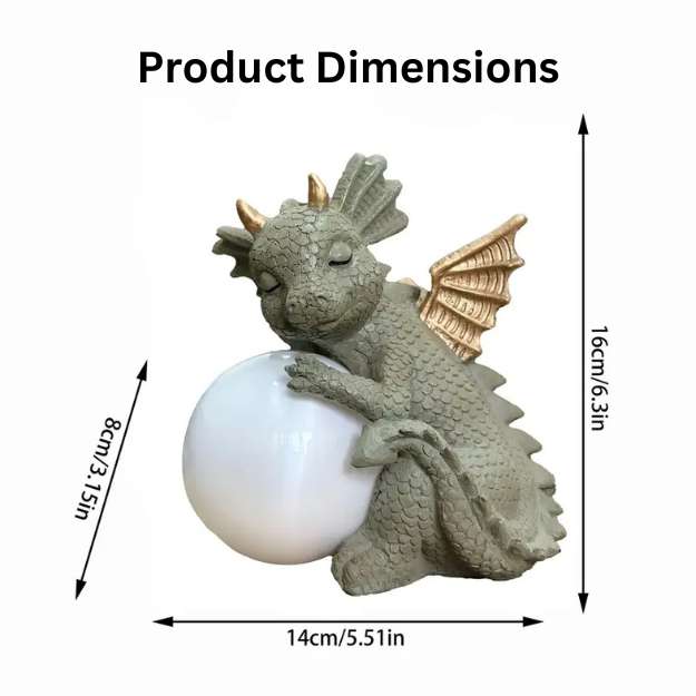 Solar-Powered Dinosaur Garden Light