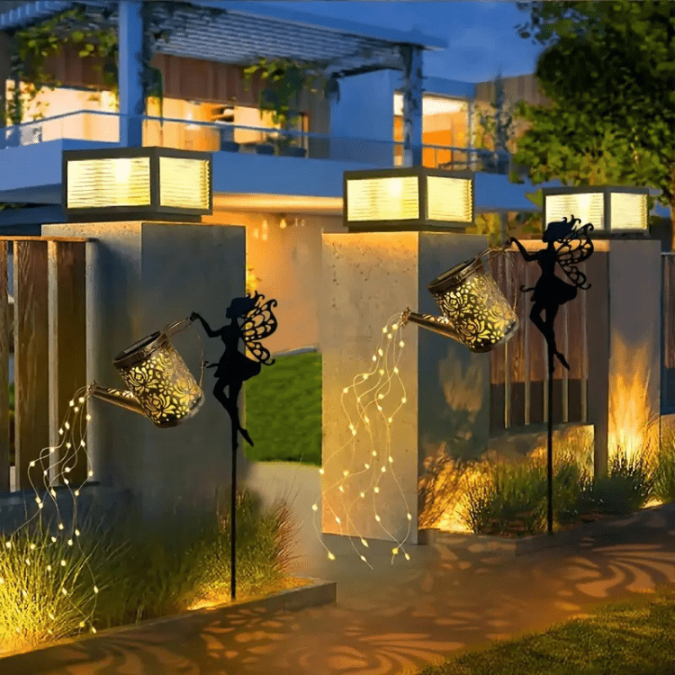 Solar Watering Pot Garden Light