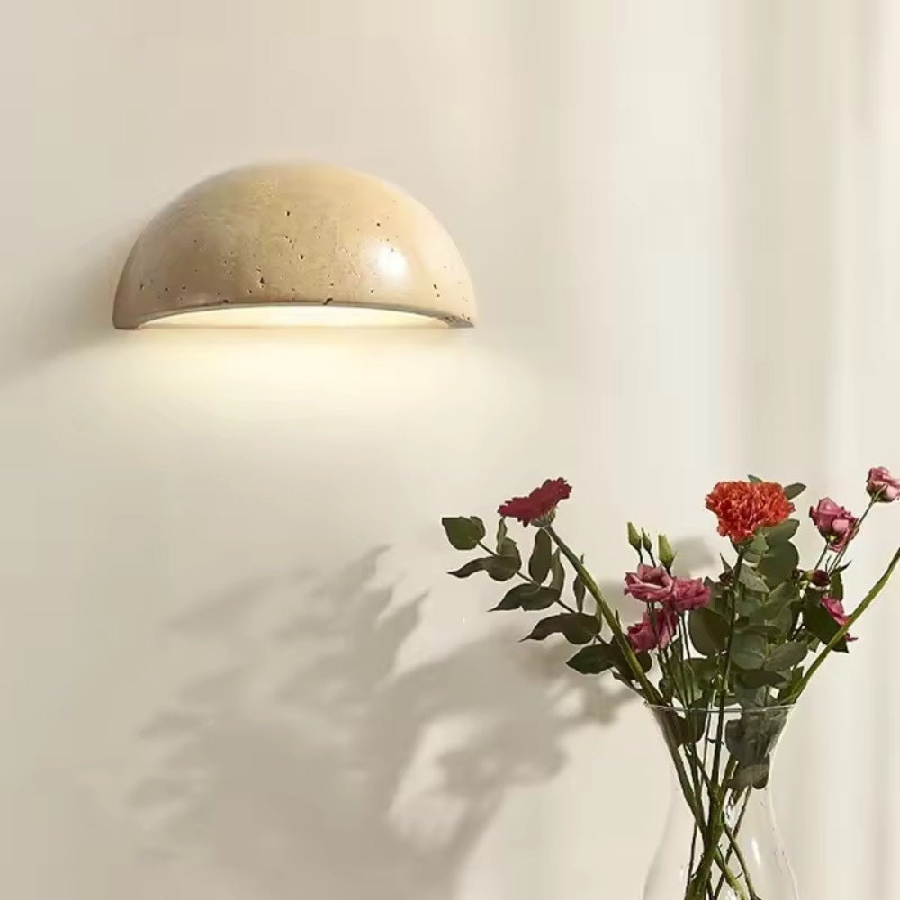 StoneGlow Curved LED Wall Light