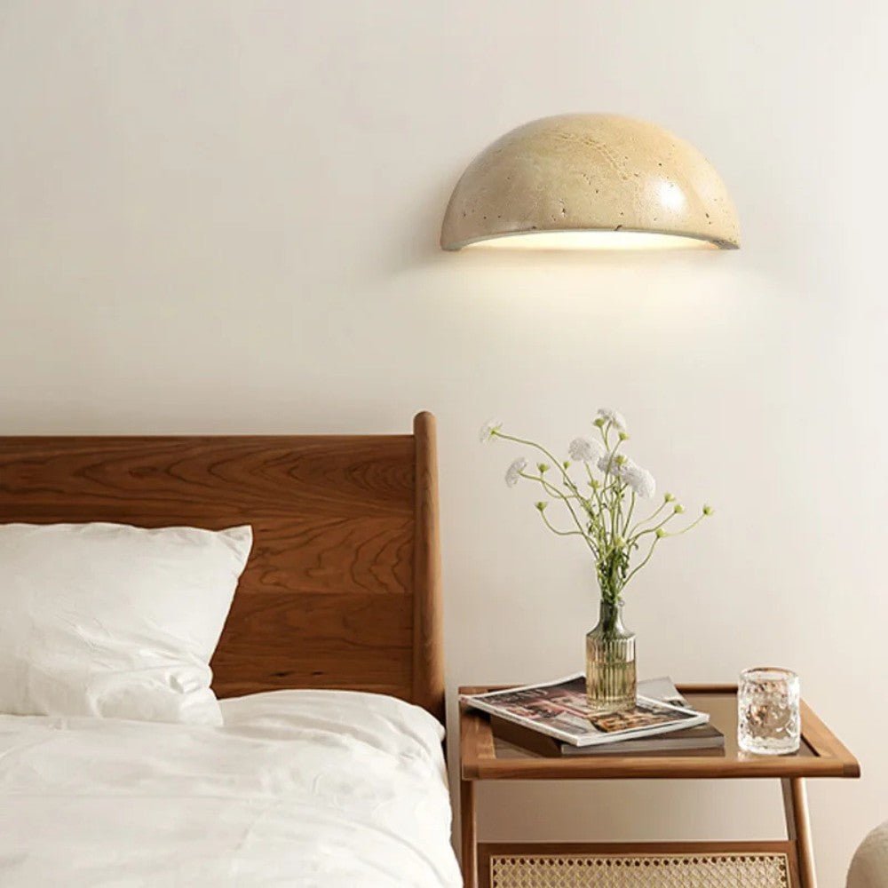 StoneGlow Curved LED Wall Light