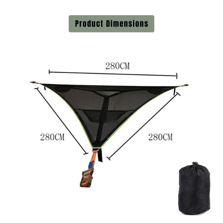 Triangle Mesh Camping Hammock