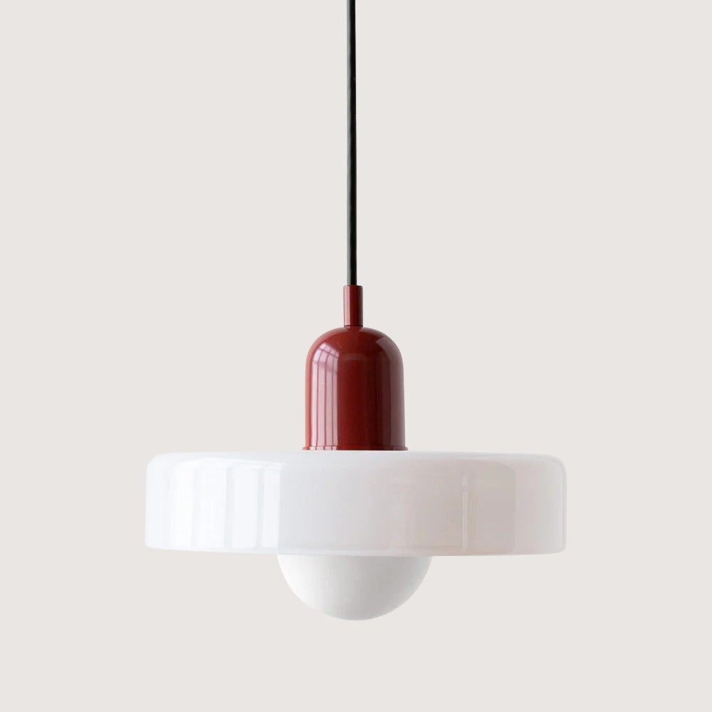 Vibrant Glass Pendant Light Design