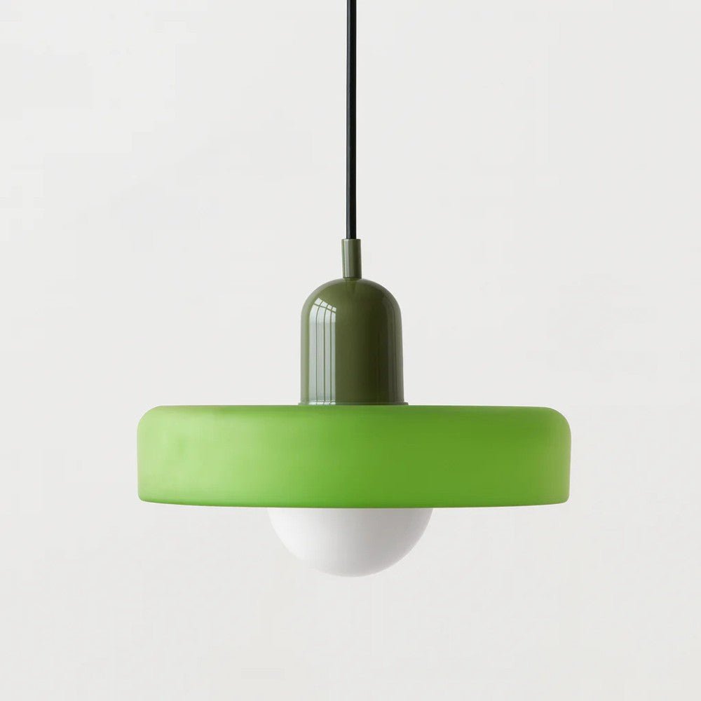 Vibrant Glass Pendant Light Design