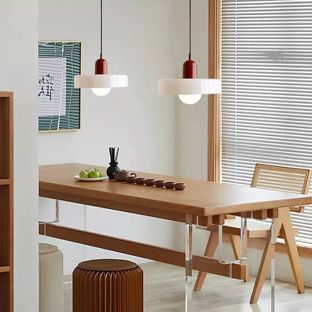 Vibrant Glass Pendant Light Design