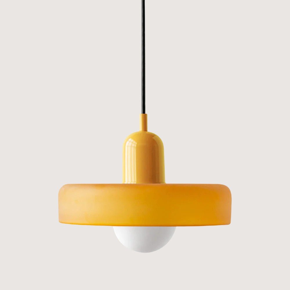 Vibrant Glass Pendant Light Design