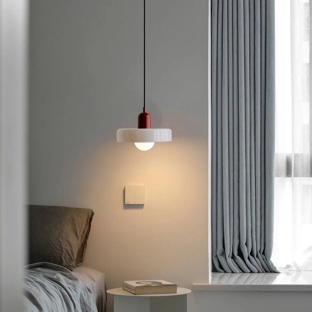 Vibrant Glass Pendant Light Design