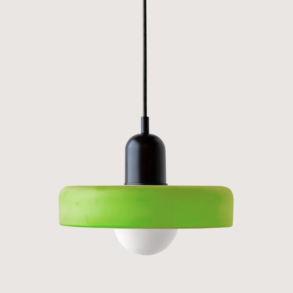 Vibrant Glass Pendant Light Design
