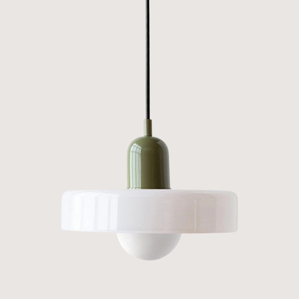 Vibrant Glass Pendant Light Design