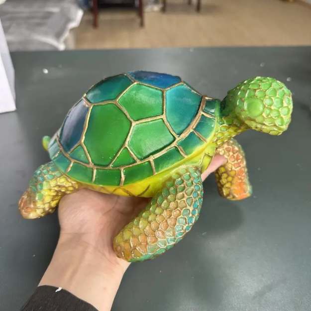 Vintage Turtle Table Lamp
