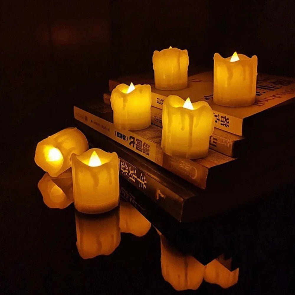 Warm Glow Flameless Tea Light Set